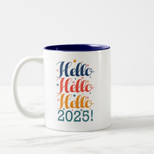Hallo 2025 zweifarbige tasse (Links)