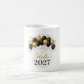 Hallo 2027 Kaffeetasse (Mittel)