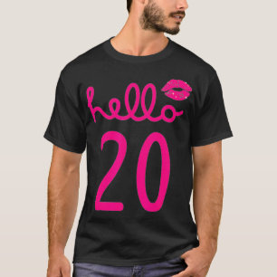 Hallo 20-Jähriger 20. Geburtstag Kapitel 20 Für Fr T-Shirt