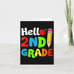 Hallo 2. Klasse ersten Tag der Schule zurück zur S Karte