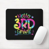Hallo 3. Klasse Lehrer Schüler Gefärbte Krawatte z Mousepad (Mit Mouse)