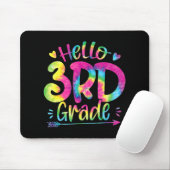 Hallo 3. Klasse Lehrer Schüler Gefärbte Krawatte z Mousepad (Mit Mouse)