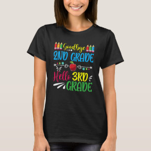 Hallo 3. Klasse Lehrer Student Zurück zur Schule G T-Shirt