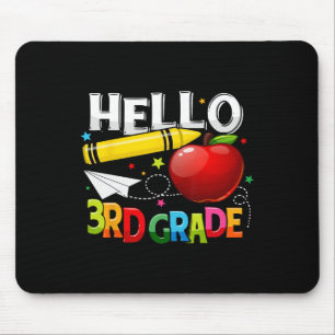 Hallo 3. Klasse Lehrerteam Dritte Klasse Truppe Gi Mousepad