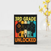 Hallo 3. Stufe Entsperrtes Videospiel Zurück zu Karte (Gelbe Blume)