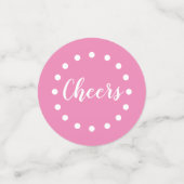 Hallo 40 | Meilenstein Geburtstag kundenspezifisch Konfetti (Klein Vorderseite)