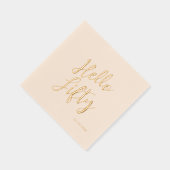 Hallo 45 servietten mit folie (Rechts)