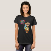 Hallo 4. Grade Giraffe T-Shirt (Vorne ganz)
