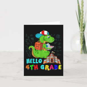 Hallo 4. Klasse Trex Traaring School Bag Reading B Karte