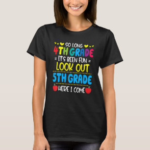 Hallo 5. Klasse Lehrer Student Zurück zur Schule G T-Shirt