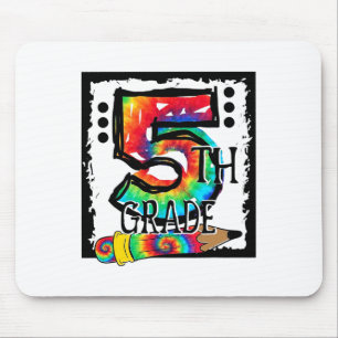 Hallo 5. Klasse Lehrer Tie Dye Ck To Mousepad