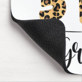 Hallo 5. Klasse Leopard Lehrer zurück nach Scho Mousepad (Ecke)
