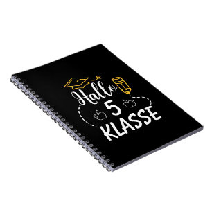 Hallo 5. Klasse - Wieder in der Schule Notizblock