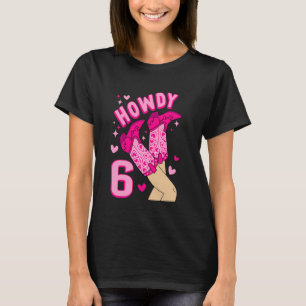 Hallo 6 Jahre altes Western-Mädchen, das ist mein T-Shirt