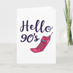 Hallo 90er Handys Karte