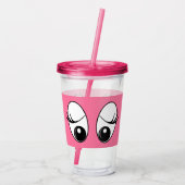 Hallo - Acryltrinkbecher (Rückseite)