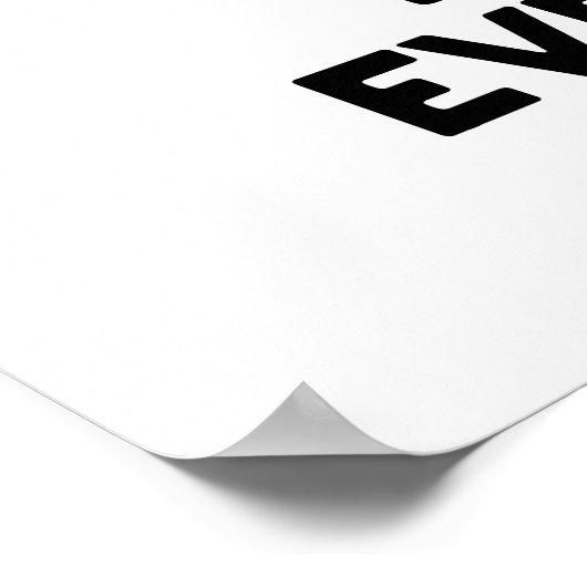 Hallo allbuzzy Funny Bee Pun Poster (Ecke)