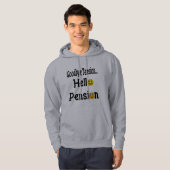 Hallo Altersrente Hoodie (Vorne ganz)