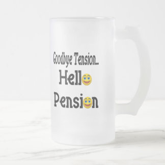 Hallo Altersrente Mattglas Bierglas