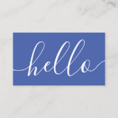 Hallo Alzheimer Geduld geben Karten (Vorderseite)