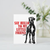 Hallo an meinen kleinen Freund (Stehend Vorderseite)
