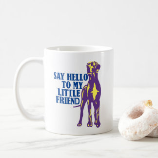 Hallo an meinen kleinen Freund Kaffeetasse
