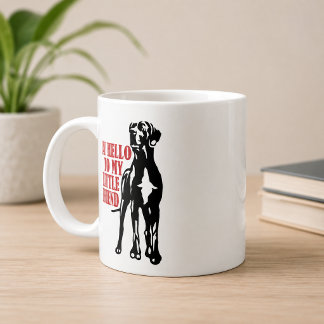 Hallo an meinen kleinen Freund Kaffeetasse