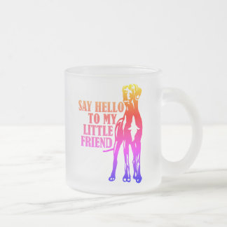 Hallo an meinen kleinen Freund Mattglastasse