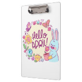 Hallo April Klemmbrett (Links)