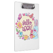Hallo April Klemmbrett (Rechts)