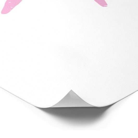 Hallo April Poster (Ecke)