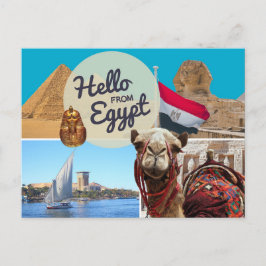 Hallo aus Ägypten Postkarte
