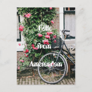 Hallo aus Amsterdam Postkarte