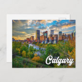 Hallo aus Calgary, Alberta, Kanada Postkarte (Vorne/Hinten)