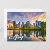 Hallo aus Calgary, Alberta, Kanada Postkarte (Vorne/Hinten)