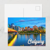 Hallo aus Calgary, Alberta, Kanada Postkarte (Vorne/Hinten)