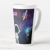 Hallo aus dem All. Milchtasse (Rechte Ecke)