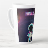 Hallo aus dem All. Milchtasse (Linke Ecke)