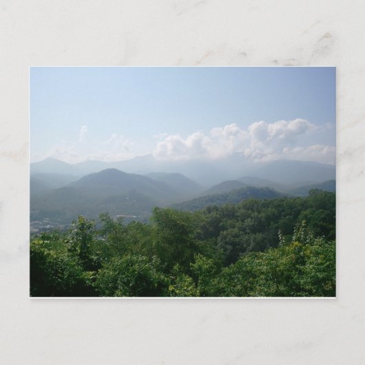 Hallo aus Gatlinburg Postkarte (Vorderseite)