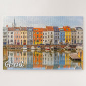 Hallo aus Gent, Belgien Puzzle (Horizontal)