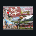 Hallo aus Japan Postkarte<br><div class="desc">Hallo aus Japan Postkarte Ich habe viele andere Postkarten wie diese hier in meinem Geschäft :)</div>