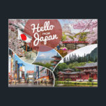 Hallo aus Japan Postkarte<br><div class="desc">Hallo aus Japan Postkarte Ich habe viele andere Postkarten wie diese hier in meinem Geschäft :)</div>