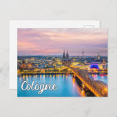 Hallo aus Köln, Deutschland Postkarte (Vorne/Hinten)