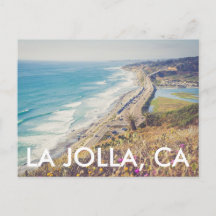 Hallo aus La Jolla, Torrey Pines Postkarte