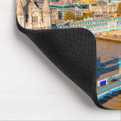 Hallo aus London, England, Großbritannien Mousepad (Ecke)