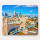Hallo aus London, England, Großbritannien Mousepad (Vorne)