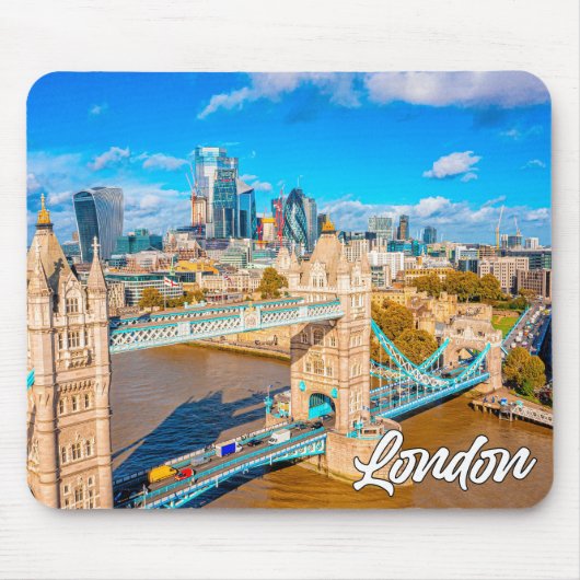 Hallo aus London, England, Großbritannien Mousepad (Vorne)