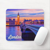 Hallo aus London, England, Großbritannien Mousepad (Mit Mouse)