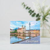 Hallo aus Luzern, Schweiz Postkarte (Stehend Vorderseite)