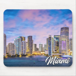 Hallo aus Miami, Florida, Vereinigte Staaten Mousepad